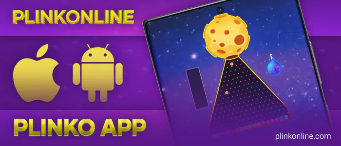 Use the app to play plinko online - for ios and android