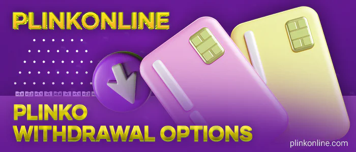 Withdrawal of winnings from online casino with plinko online